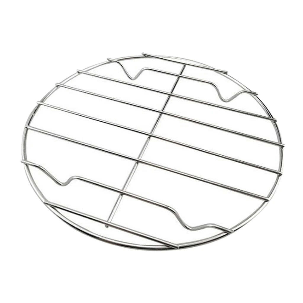 Cooking Grate, Stainless Steel Round Cooking Grid, Nonstick Metal Grilling BBQ