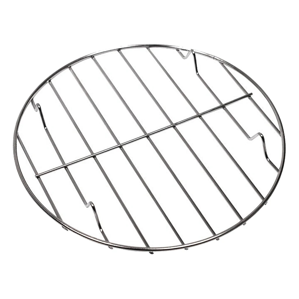 Cooking Grate, Stainless Steel Round Cooking Grid, Nonstick Metal Grilling BBQ