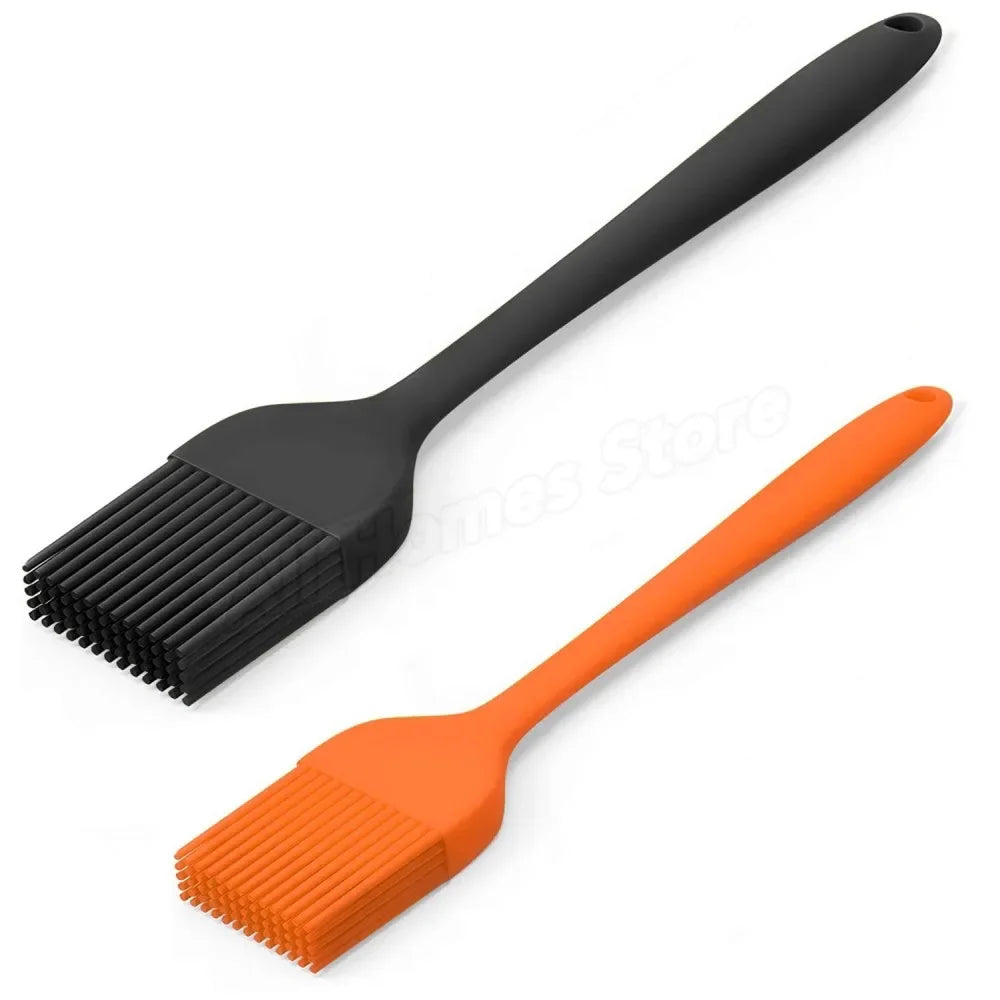 5/3/2/1pcs Silicone Kitchen Brush Basting Pastry Brush Cooking OilBrush for Sauce Butter Marinades Food Brushes BBQ Grill Baster