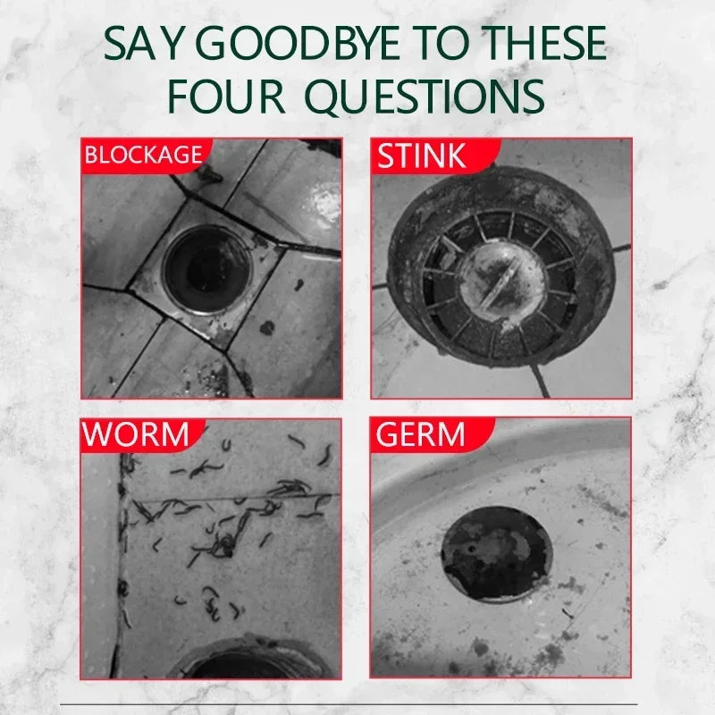 Bath Shower Strainer Kitchen Bathroom Water Drain Filter Cover Plug Trap Siphon Sink Insect Prevention Deodorant Drain Plug