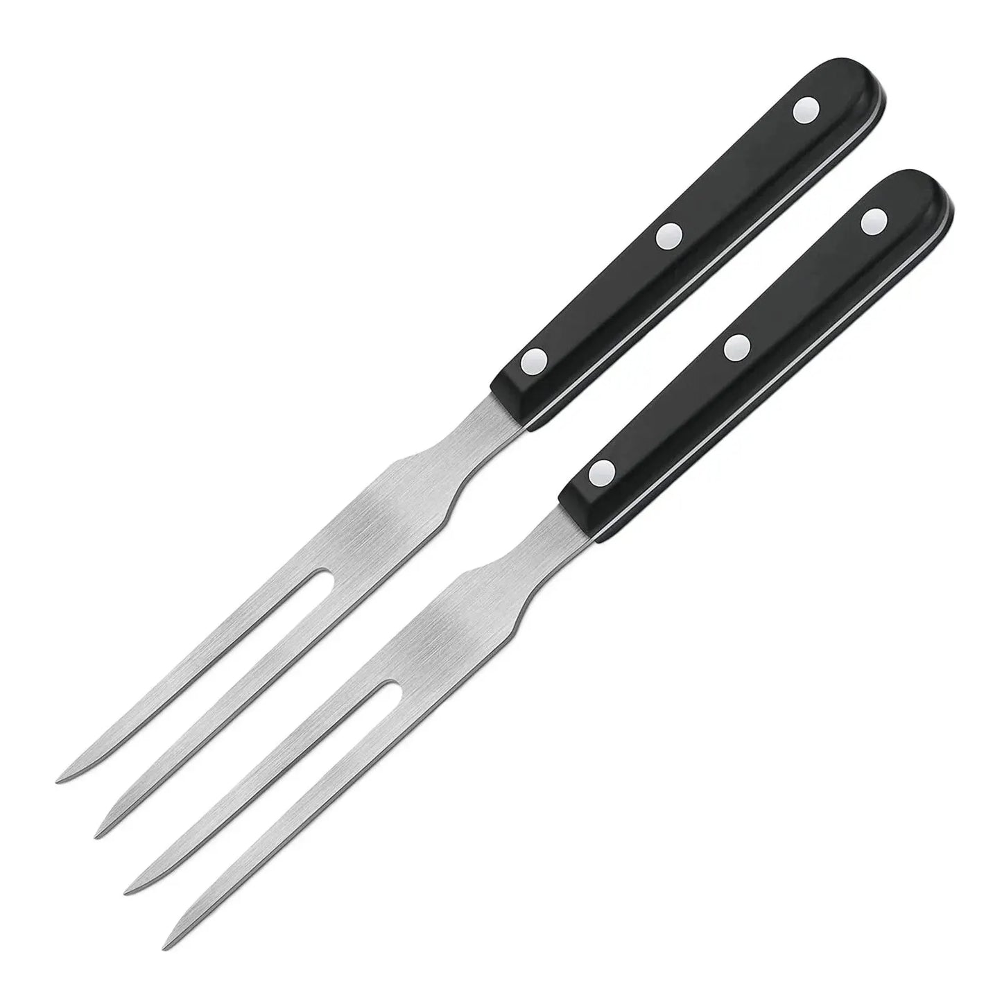 2pcs Carving Meat Forks 10 Inch Long Stainless Steel Forks For BBQ Cooking Grilling Roasting